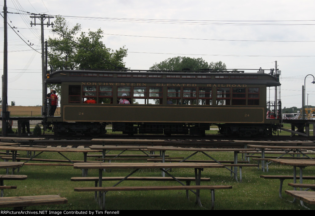 Northwestern Elevated Railroad #24